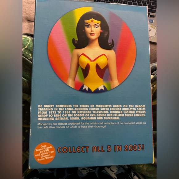 SUPER FRIENDS WONDER WOMAN MAQUETTE - Picture 4 of 5